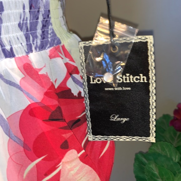 Love Stitch Button Up Floral Top - Picture 3 of 7